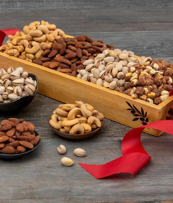 Roasted Salted Nut Tray - ROSE GARDEN