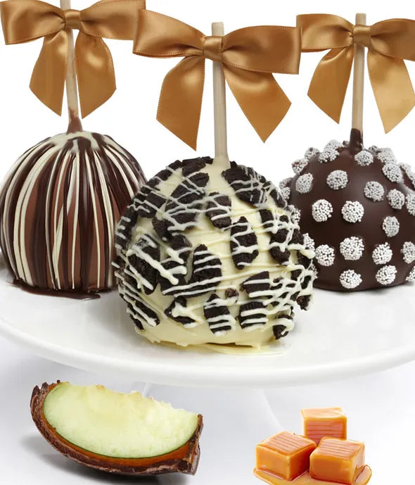 Chocolate Caramel Apples - ROSE GARDEN
