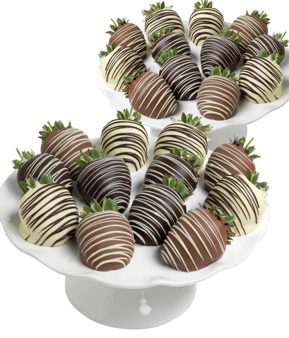 Belgian Chocolate Strawberries - ROSE GARDEN