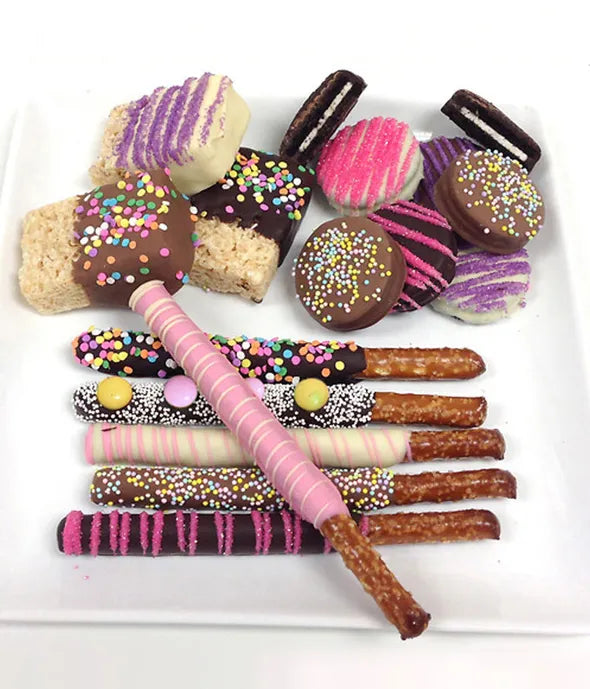 Spring Chocolate Covered Sampler - 15 Pieces - ROSE GARDEN