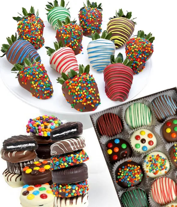 Celebrate with Chocolate! Strawberries and Oreos - ROSE GARDEN