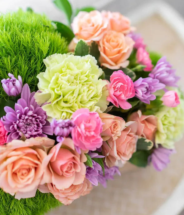 Soft Splendor Bouquet - ROSE GARDEN