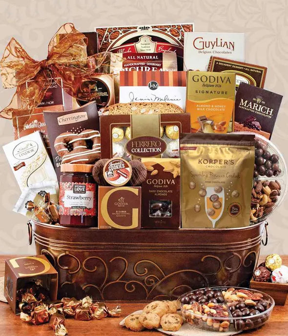 Noble Gourmet Gift Basket - ROSE GARDEN
