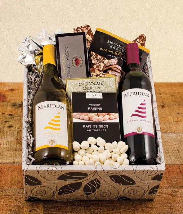 California Red & White Wine Gift Box - ROSE GARDEN