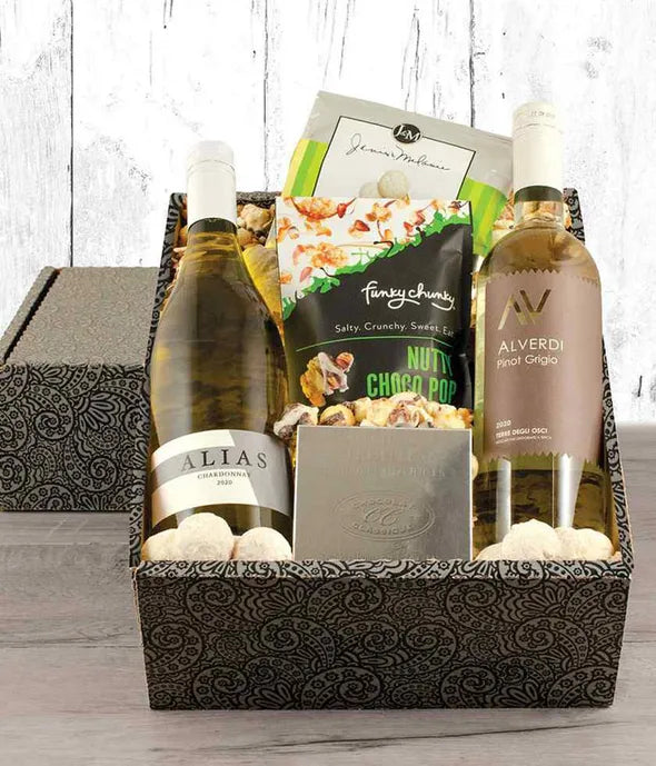 California Red & White Wine Gift Box - ROSE GARDEN
