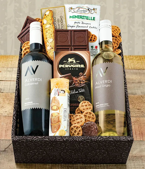 California Red & White Wine Gift Box - ROSE GARDEN