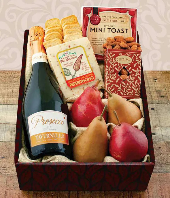 Champagne & Chocolate Classic Gift Box - ROSE GARDEN