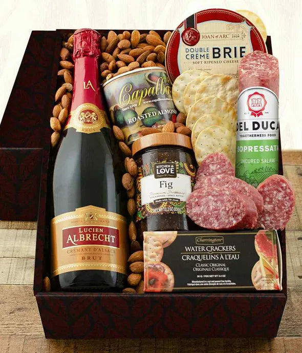 Champagne & Chocolate Classic Gift Box - ROSE GARDEN