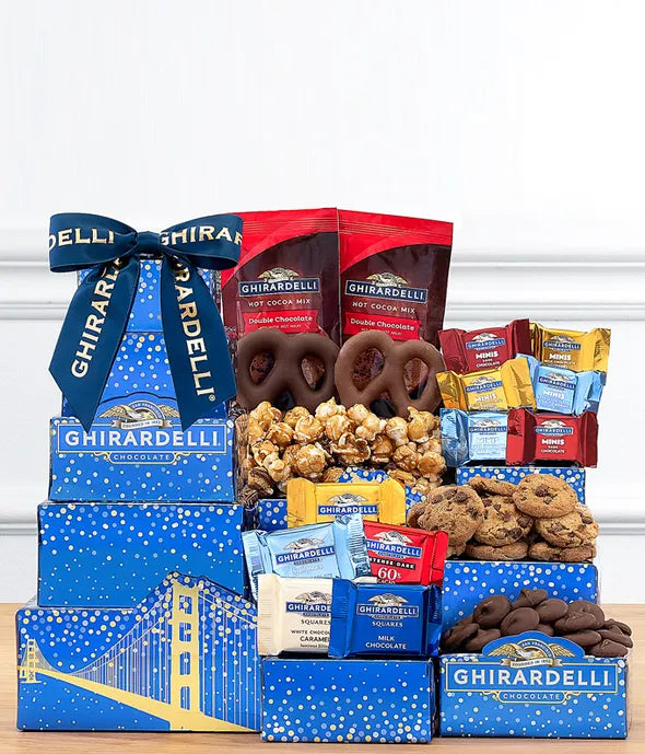 Ghirardelli Chocolate Tower - ROSE GARDEN