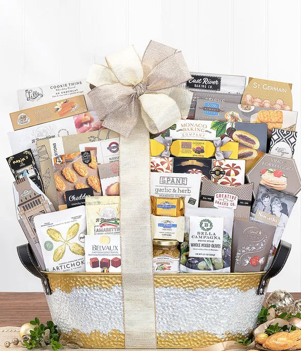 Grateful For You Gift Basket - ROSE GARDEN