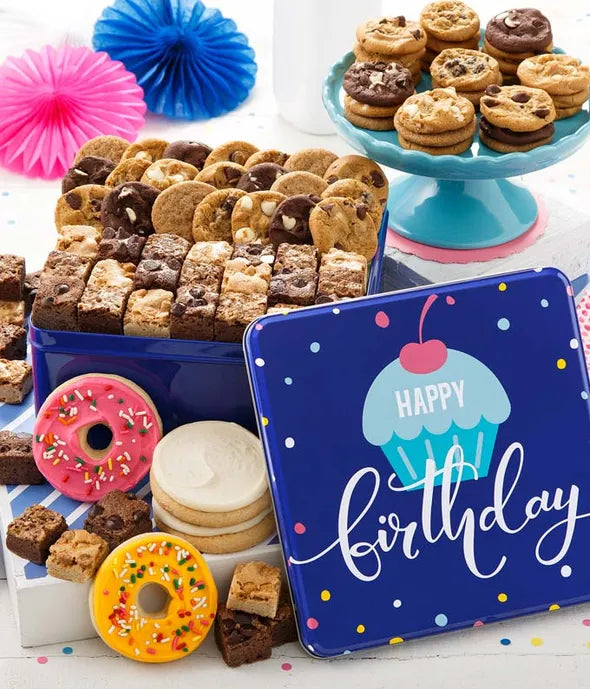 Ultimate Birthday Bites Gift Box - ROSE GARDEN