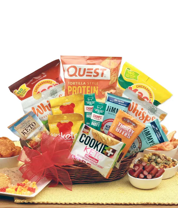Keto Friendly Food Basket - ROSE GARDEN