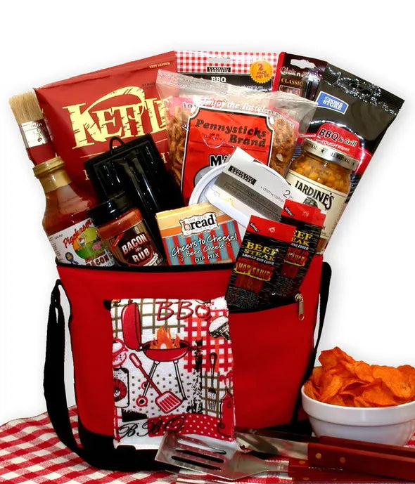 Grill Time Gift Tote - ROSE GARDEN