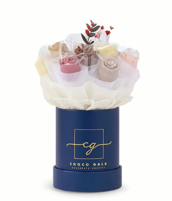 Chocolate Rose Bouquet - Pink - ROSE GARDEN
