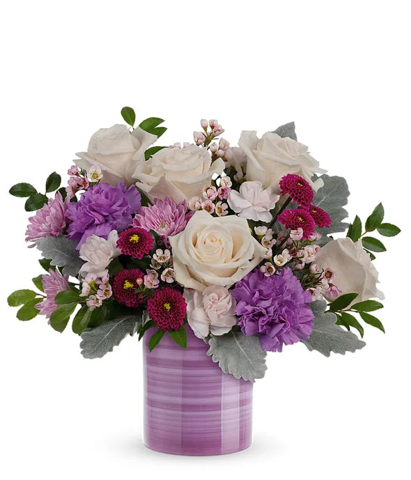 Dazzling Pink Diamond Bouquet - ROSE GARDEN