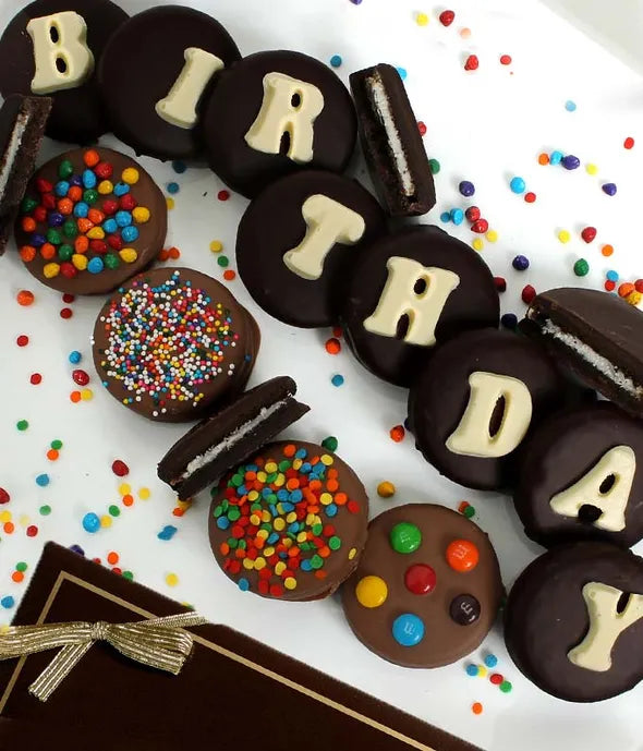 Birthday Chocolate Covered OREO® Cookies - ROSE GARDEN