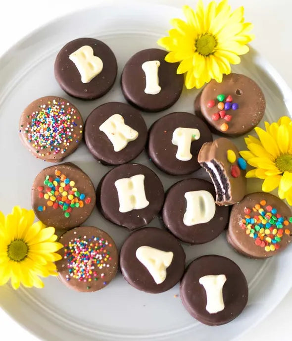 Birthday Chocolate Covered OREO® Cookies - ROSE GARDEN