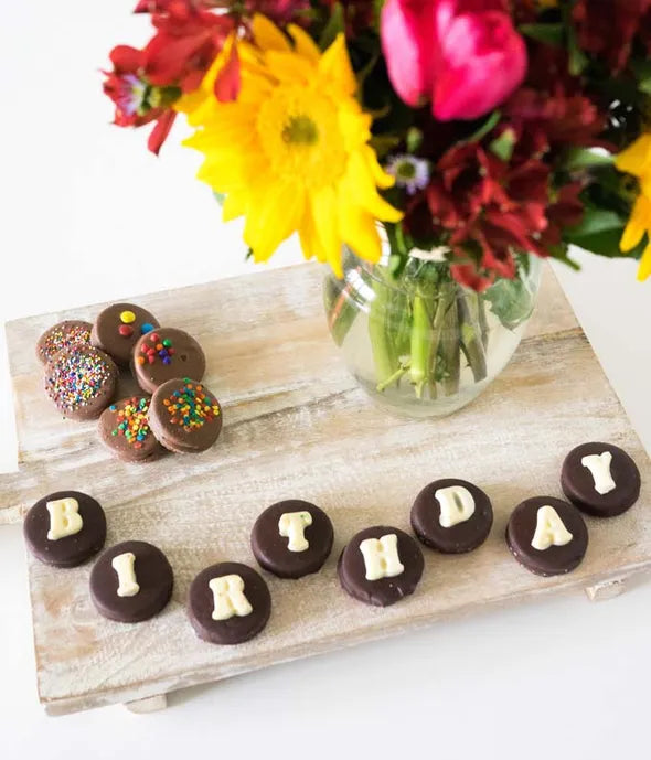 Birthday Chocolate Covered OREO® Cookies - ROSE GARDEN