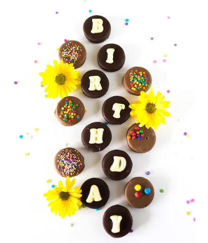 Birthday Chocolate Covered OREO® Cookies - ROSE GARDEN