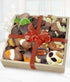 Luxury Belgian Chocolate Covered Dried Fruit Wooden Tray - ROSE GARDEN