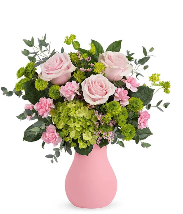 Breezy Blush Bouquet - ROSE GARDEN