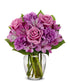 Perfectly Purple Bouquet - ROSE GARDEN