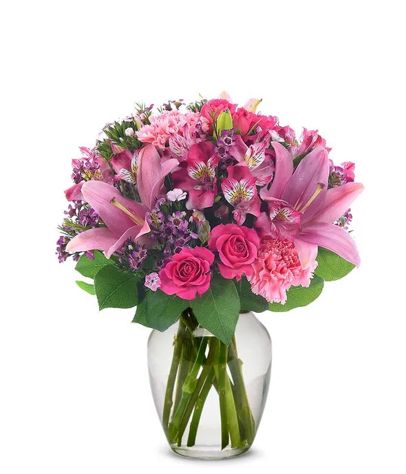 Pink Petals Bouquet - ROSE GARDEN