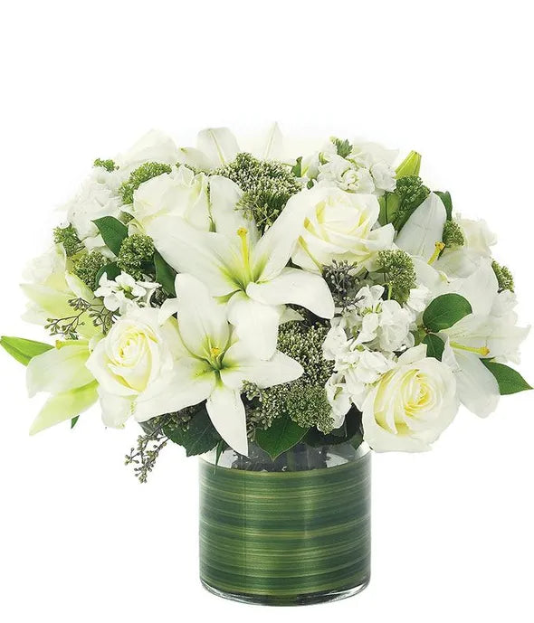 Lovely Rose &amp; Lily Bouquet - ROSE GARDEN