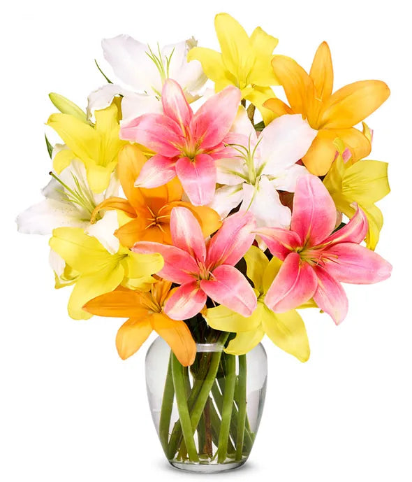 Stunning Lily Bouquet - Premium - ROSE GARDEN