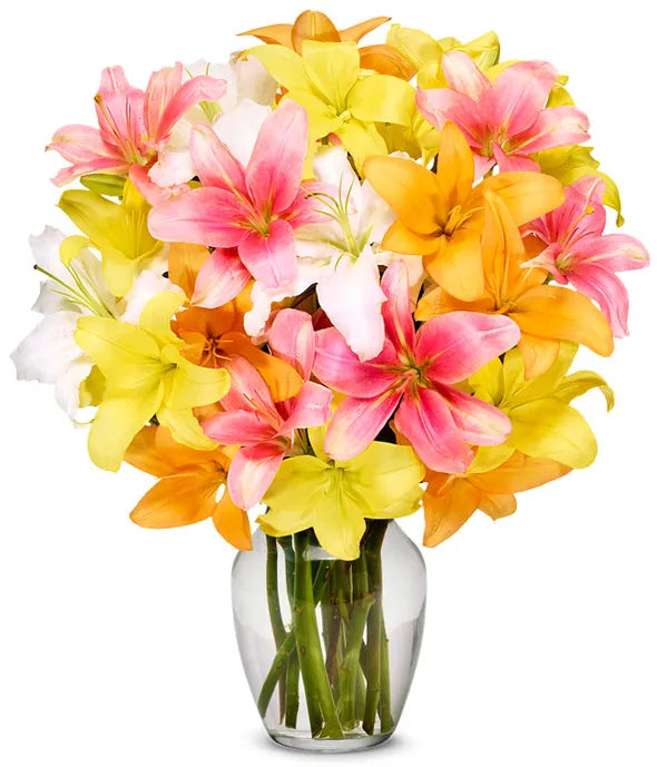 Stunning Lily Bouquet - Premium - ROSE GARDEN