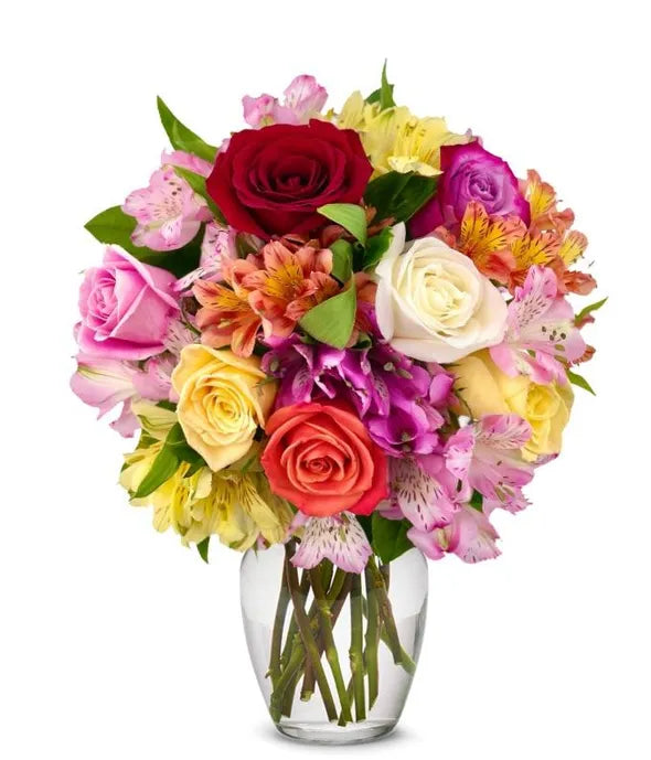 Deluxe Bright &amp; Sunny Roses - ROSE GARDEN