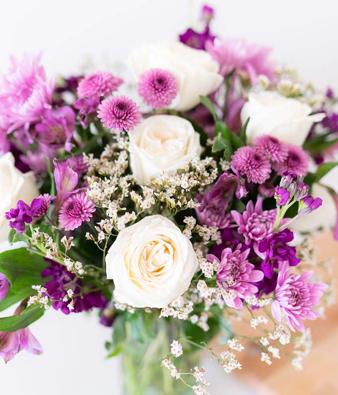 Lush Lavender Bouquet - ROSE GARDEN