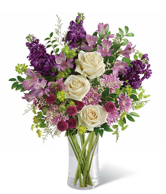 Lush Lavender Bouquet - ROSE GARDEN