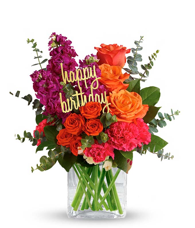 Be Bold on Your Birthday - ROSE GARDEN