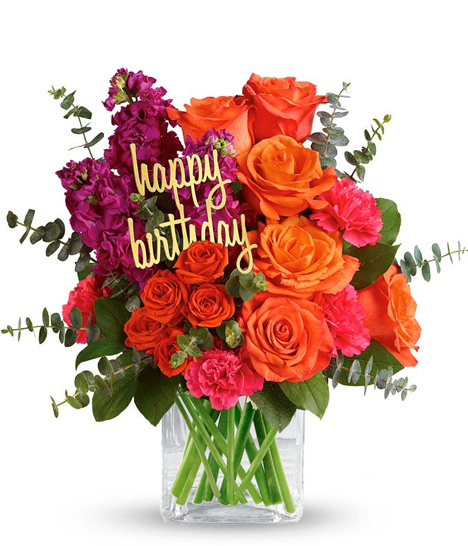 Be Bold on Your Birthday - ROSE GARDEN