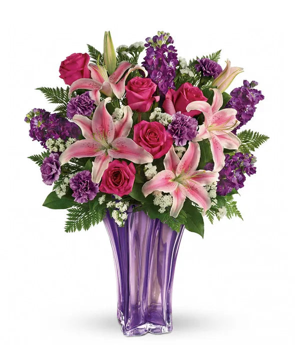 Luxury Lavender Bouquet - ROSE GARDEN