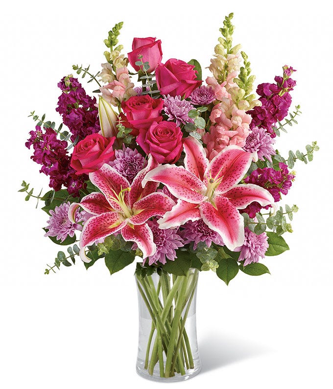 Bold Elegance Bouquet - ROSE GARDEN